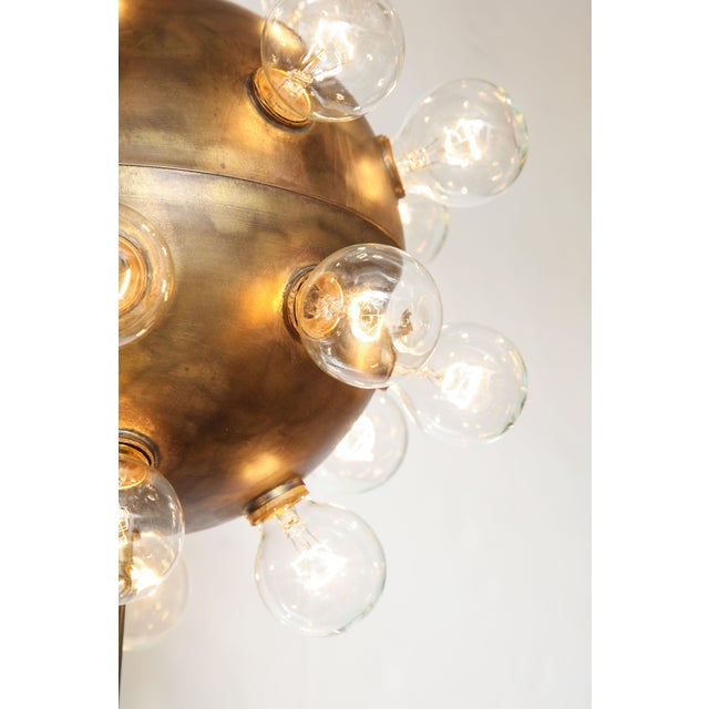 Italian Bronze Sputnik Chandelier Chairish