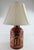 Hand Painted Metal Canister Table Lamp For Sale - Image 10 of 10