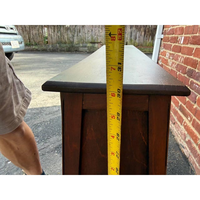 Antique Art Craft Style Metamorphic Side Table For Sale - Image 16 of 18