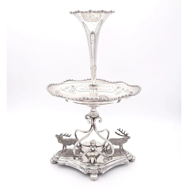 Victorian Centerpeice, u.s.a. Circa 1890 For Sale - Image 9 of 9