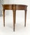 Heritage Henredon Round Fruitwood Lamp Side Table on Tapered Legs MINT For Sale - Image 11 of 13