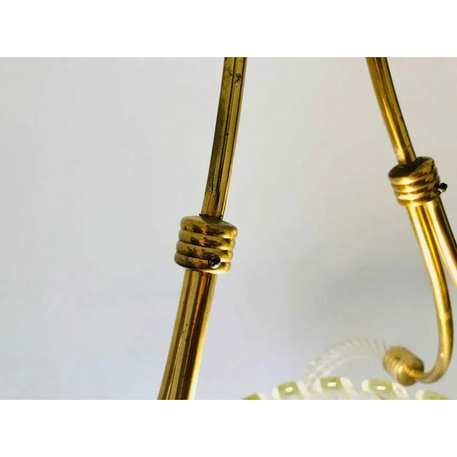 Vintage Ceiling Lamp from Barovier & Toso, 1940s For Sale - Image 4 of 12