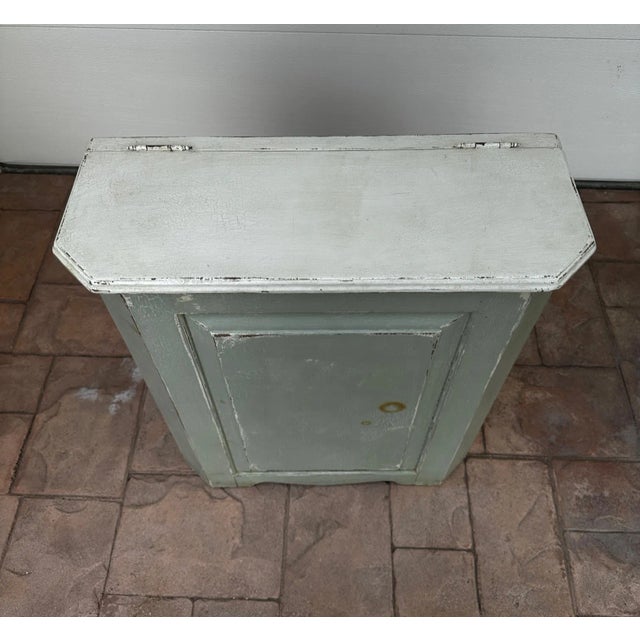 Vintage Handmade Scandinavian/Farmhouse Wooden Hamper For Sale - Image 4 of 9