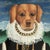 Set of Six Paintings of Dogs in Human Attire by Nancy Jolly For Sale - Image 17 of 18