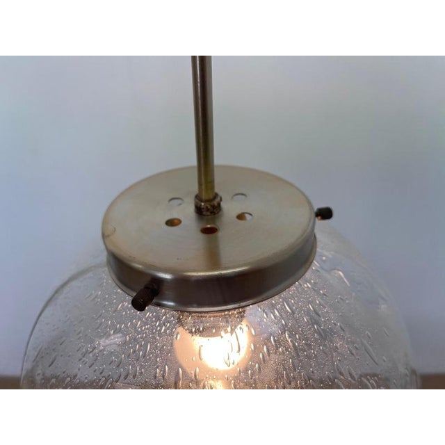 1970s Mid-Century Art Glass Pendant Lights, Former Czechoslovakia, 1970s, Set of 2 For Sale - Image 5 of 9
