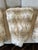 Pottery Barn Luxe Faux Lynx Fur Christmas Tree Skirts in White, Antique White & Taupe For Sale - Image 4 of 12