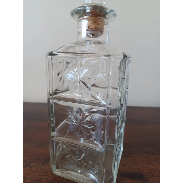 1960's "Mad Men" Style Glass Decanter For Sale - Image 4 of 8