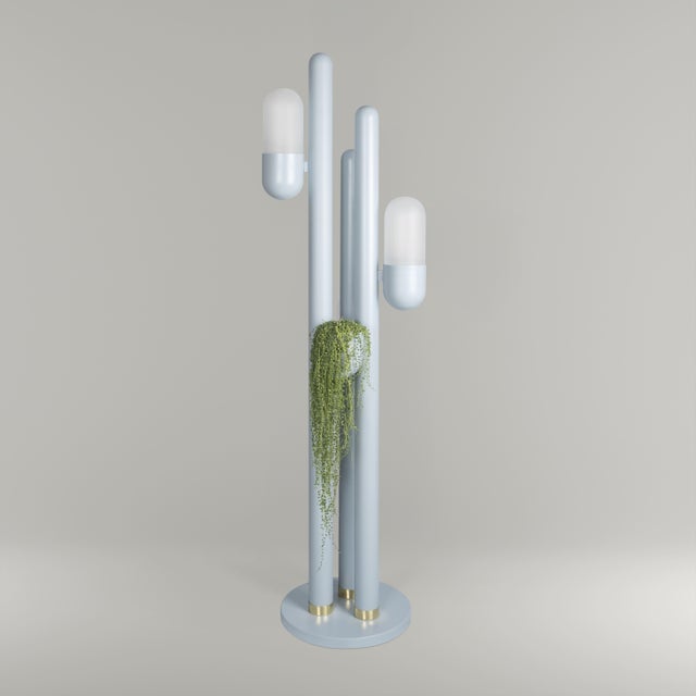 Cactus Floor Lamp by Creativemary For Sale - Image 6 of 14