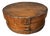 Early 20th Century Antique Primitive Shaker Style Bentwood Round Box For Sale