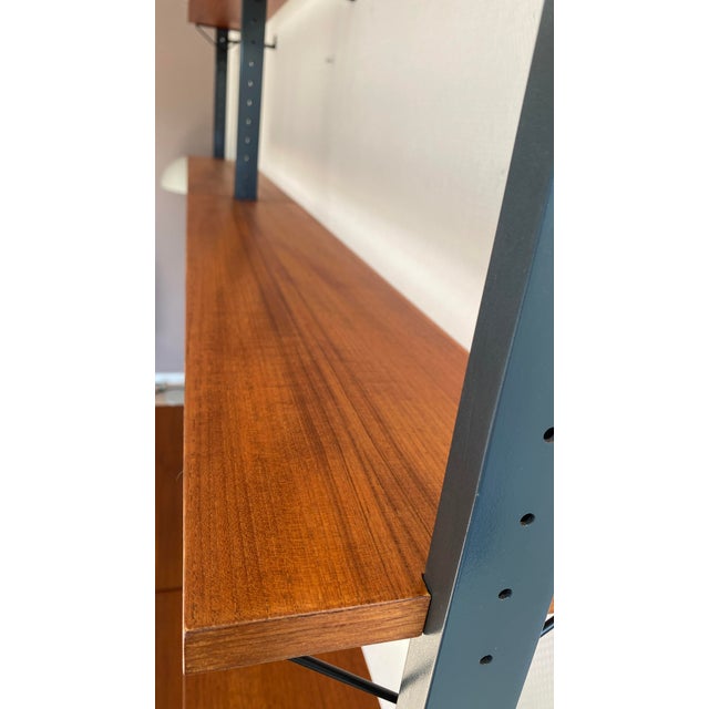 Vintage Teak Modular Wall Shelf by Olof Pira for String, 1950s, Set of 11 For Sale - Image 11 of 18