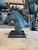 Metal Patinated Horse Head Bust, Bronze For Sale - Image 7 of 8