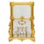 French Liqueur Cabinet in Gilt Bronze and Crystal, 1800s For Sale - Image 5 of 9