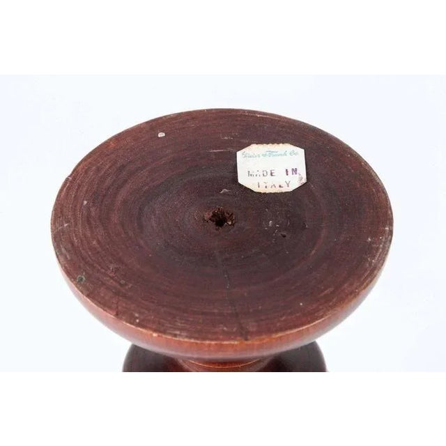 1920s Wooden Mortar and Pestle, Italy For Sale In Palm Springs - Image 6 of 7