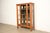 A beautiful antique Mission or Arts & Crafts period bookcase or display cabinet In the manner of Berkey & Gay USA, Circa...