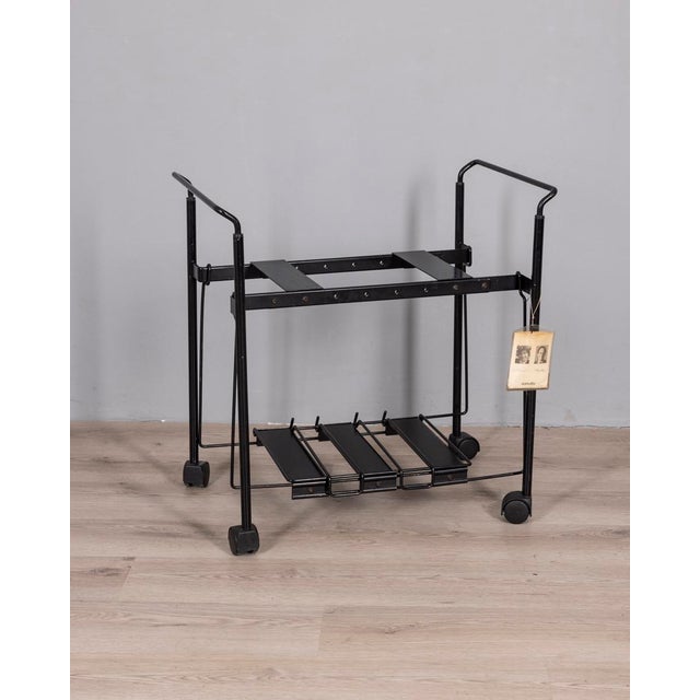 Vintage Teulada Trolley by Lluis Clotet and Oscar Tusquets Blanca for Zanotta, 1990s For Sale - Image 13 of 13