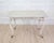 French 19th Century French Painted Iron Table with Marble Top and Lion Paw Feet For Sale - Image 3 of 7