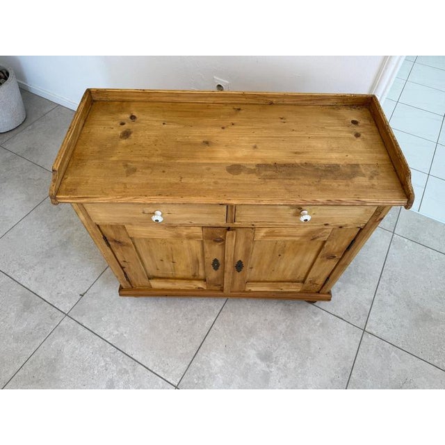 Rustic Shop Apothecary Cabinet For Sale - Image 12 of 14