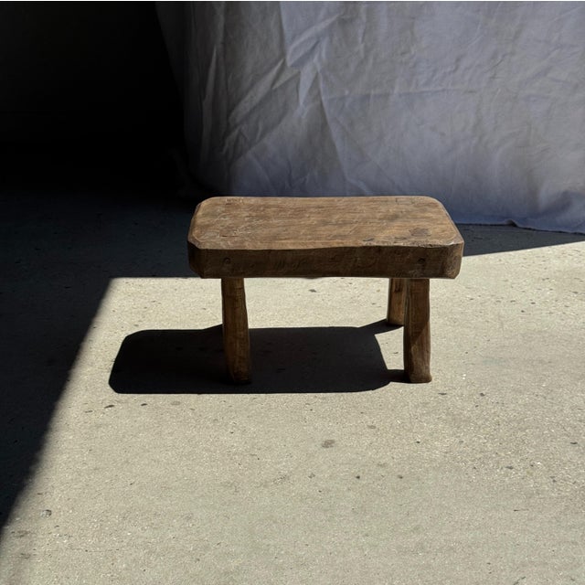 Small Stool in Teak For Sale - Image 6 of 18