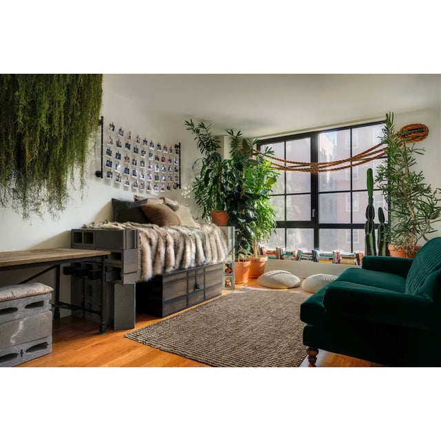 Horchow Rustic Mocha Oak Trunk Coffee Table For Sale - Image 13 of 13