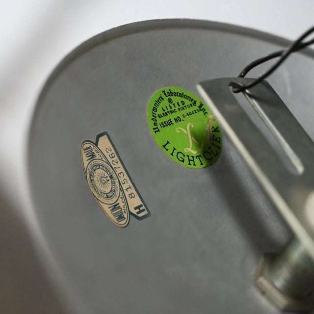 1970’s Mid-Century Modern to Modern Aluminum Dome Pendant Hanging Light Fixtures Selling Separately For Sale - Image 12 of 12