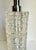 Vintage Art Deco Style Architectural Cubed Glass & Chrome Table Lamp For Sale - Image 9 of 12