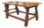 Large 19th C. Italian Renaissance Revival Carved Walnut Fratino Center Table For Sale