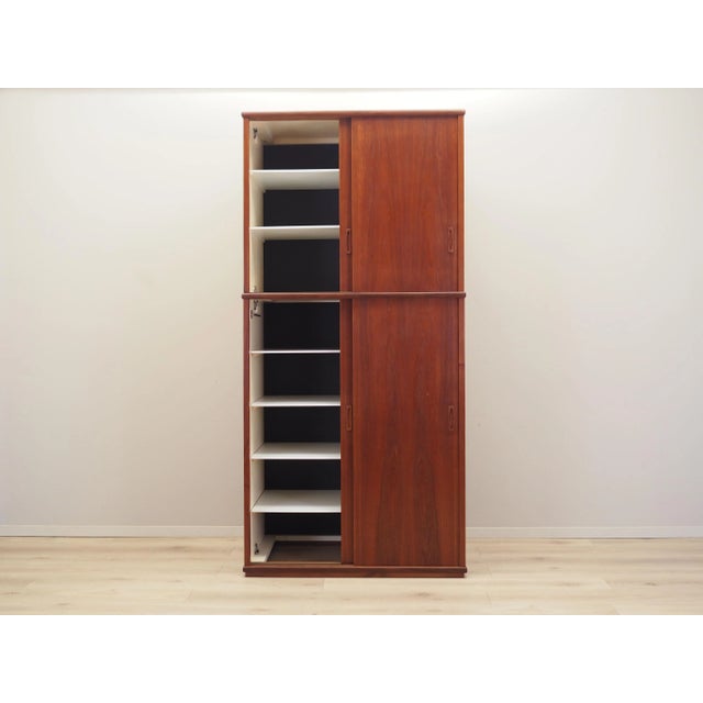 Danish Teak Wardrobe, Denmark, 1970s For Sale - Image 4 of 18