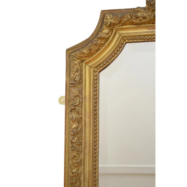 19th Century Giltwood Wall Mirror For Sale - Image 13 of 15
