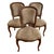 Three Early 20th Century French Walnut Carved Side Chairs c.1900 For Sale In San Francisco - Image 6 of 7