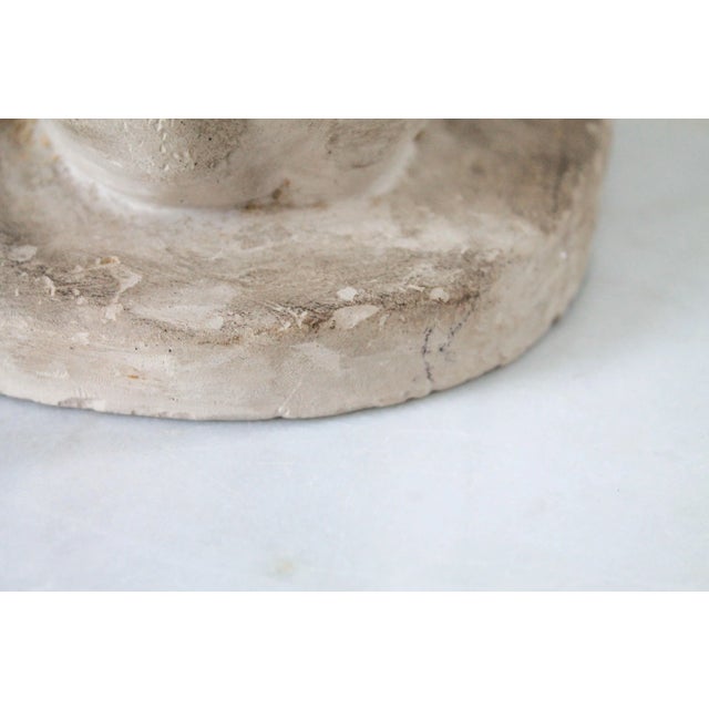 1950"s Seated Nude Figural Sculpture For Sale - Image 9 of 12