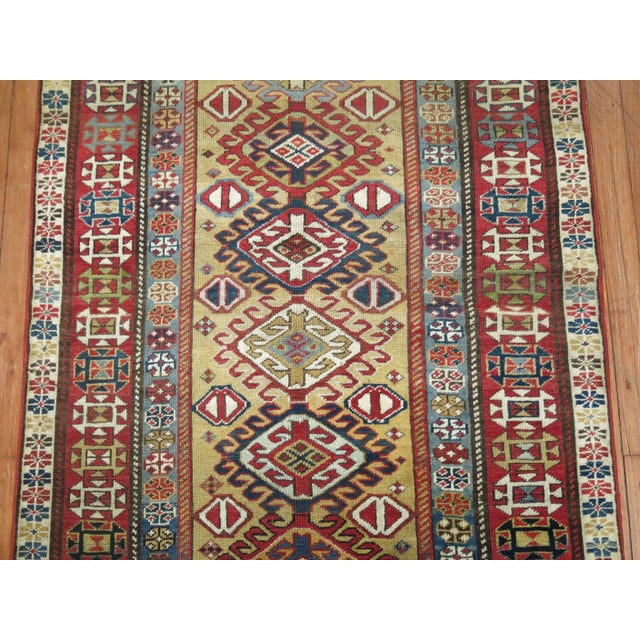 Antique Caucasian Runner - 3'1" x 8'3" For Sale - Image 14 of 18