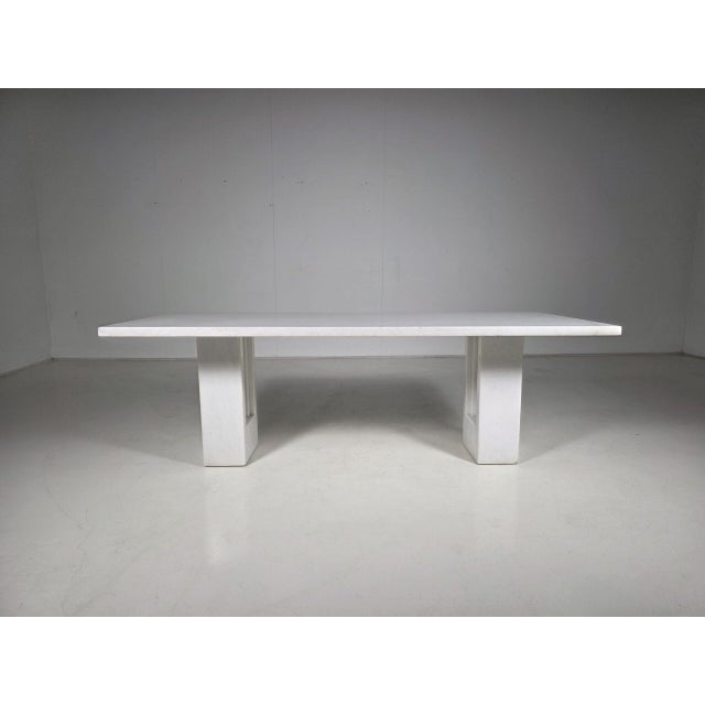 Delfi Dining Table by Carlo Scarpa & Marcel Breuer for Simon Gavina, Italy For Sale - Image 3 of 8