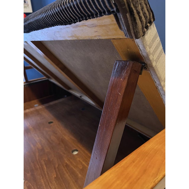 Wood Art Deco Sofa, Budapest, 1930s For Sale - Image 7 of 16