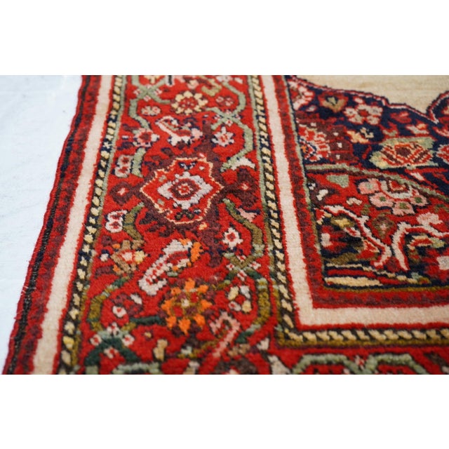 Traditional Antique Malayer Rug 4'2'' X 6'6'' For Sale - Image 3 of 8