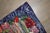 Textile Early 20th Century Zabihi Collection Dazzling Floral American Hooked Small Rug - 2'7" x 4'1" For Sale - Image 7 of 9
