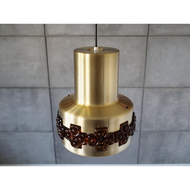 Vintage Danish Pendant Lamp, 1960s For Sale - Image 3 of 12