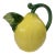 Vintage the Haldon Group Ceramic Lemon Fruit Pitcher For Sale