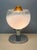 Glass Table Lamp in Opal Glass attributed to Toni Zuccheri for Mazzega For Sale - Image 7 of 7