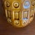 Mustard Mid-Century Mustard Color Ceramic Vase Made in West Germany. For Sale - Image 8 of 8