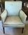 English Regency Deep Seated Howard and Sons Style Library Arm Chair For Sale - Image 3 of 10