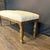 19th Century French Walnut Upholstered Bench For Sale - Image 4 of 6