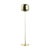 Dusk Dawn Brass Floor Lamp by Branch Creative For Sale