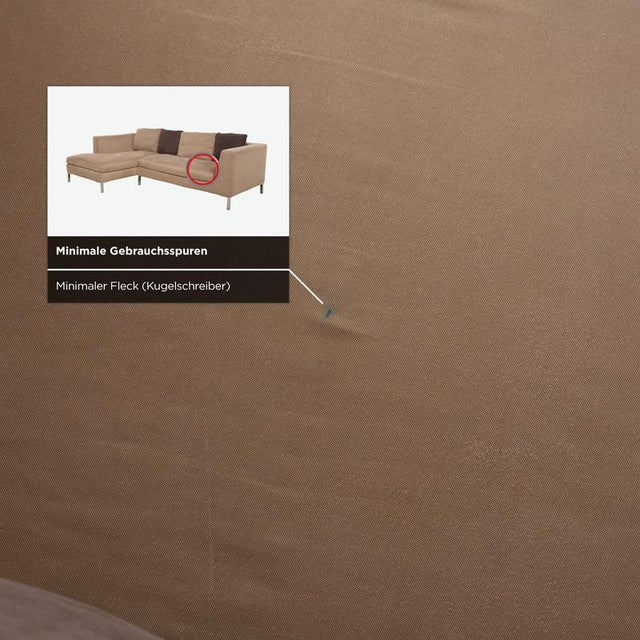 Luca Fabric Corner Sofa from La Nouva Casa For Sale - Image 10 of 17