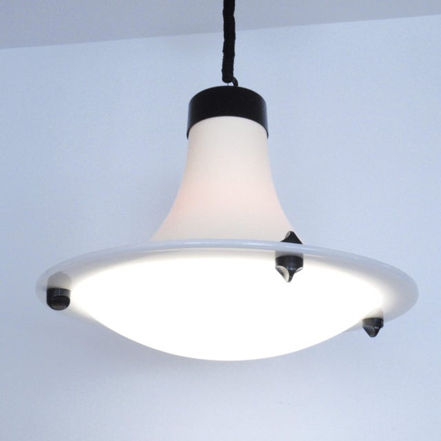 Italian Pendant Lamp from Guzzini, 1970s For Sale - Image 10 of 10