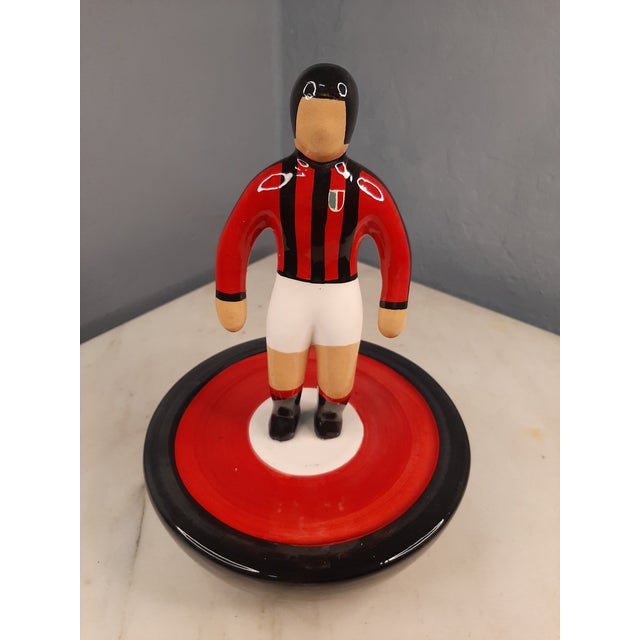 Ceramic Subbuteo Ornament Sculpture in Double-Mold Ceramic from Artigianato Italiano For Sale - Image 7 of 9