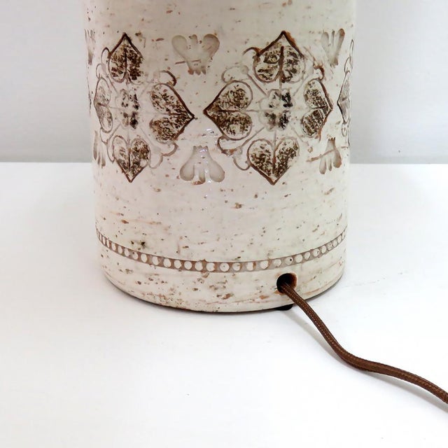 1960s Italian Table Lamp by Bitossi for Bergboms, 1960 For Sale - Image 5 of 9