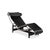 Bauhaus Bauhaus LC 4 Chaise Lounge in Black Leather by Le Corbusier for Cassina For Sale - Image 3 of 16
