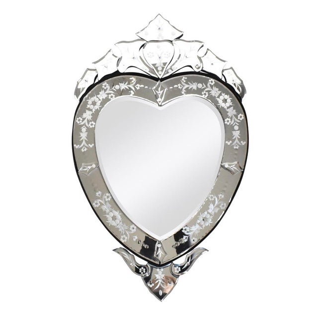 Italian Heart Wall Mirror Chairish