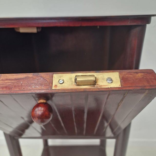 Brown Viennese Secession Cabinet Table by Jacob & Josef Kohn, 1890s For Sale - Image 8 of 12