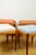Wood Stool with a White Ivory Boucle Seat by Edmund Homa, 1970s For Sale - Image 7 of 8